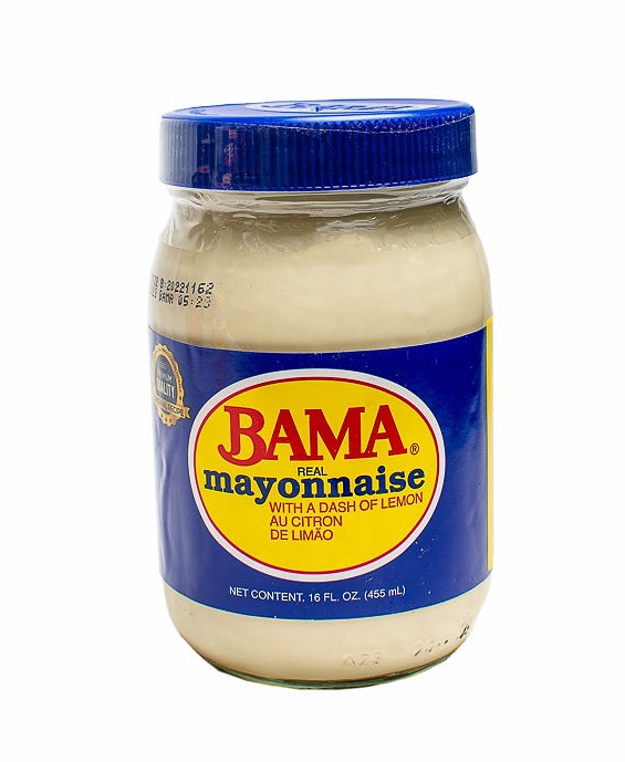 473ml jar of Bama Mayonnaise