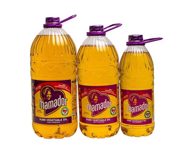 bottles of Mamador Oil