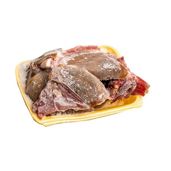 a pack of goat meat