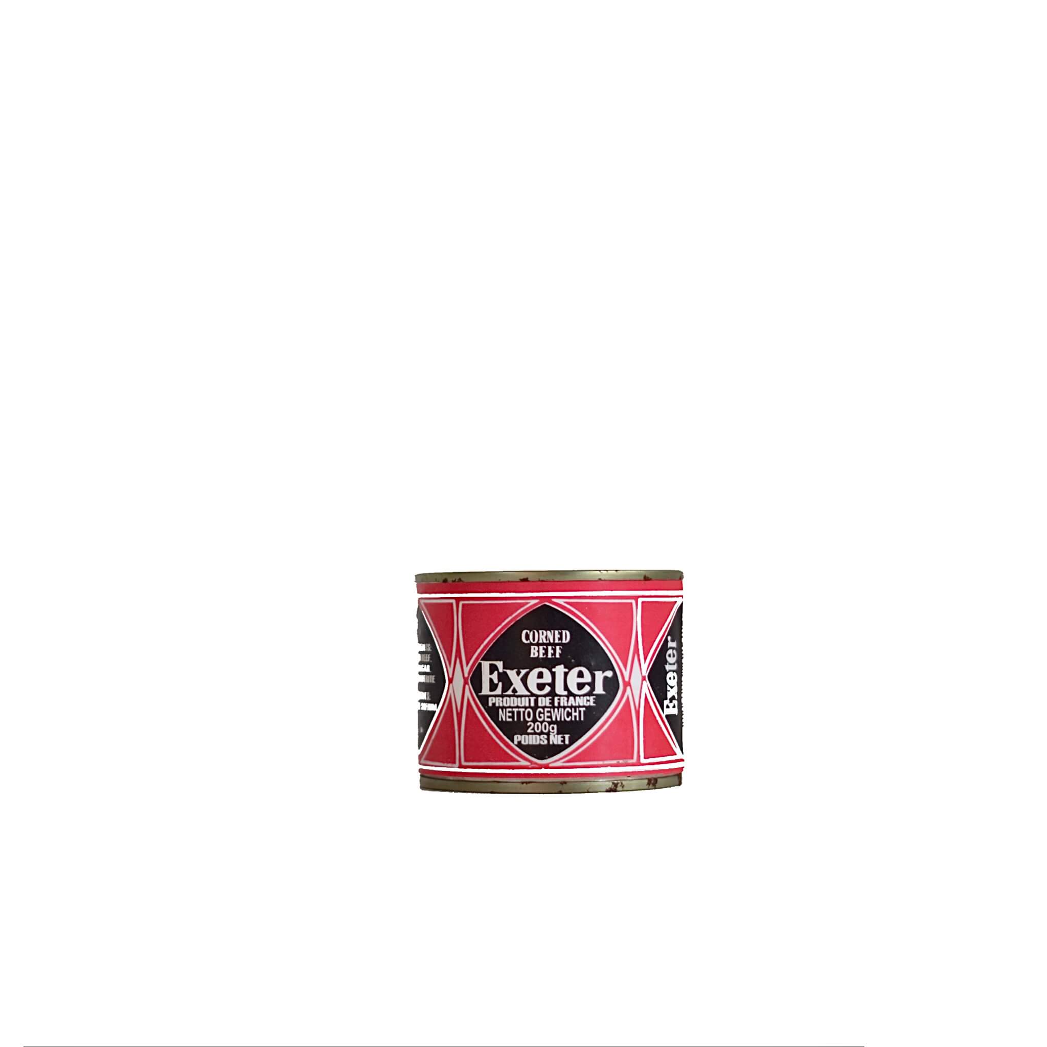 a can of Exeter corned beef