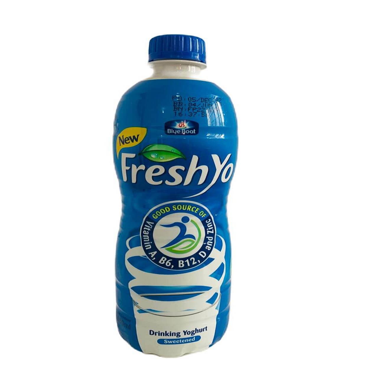 A 650ml bottle of freshyo yoghurt