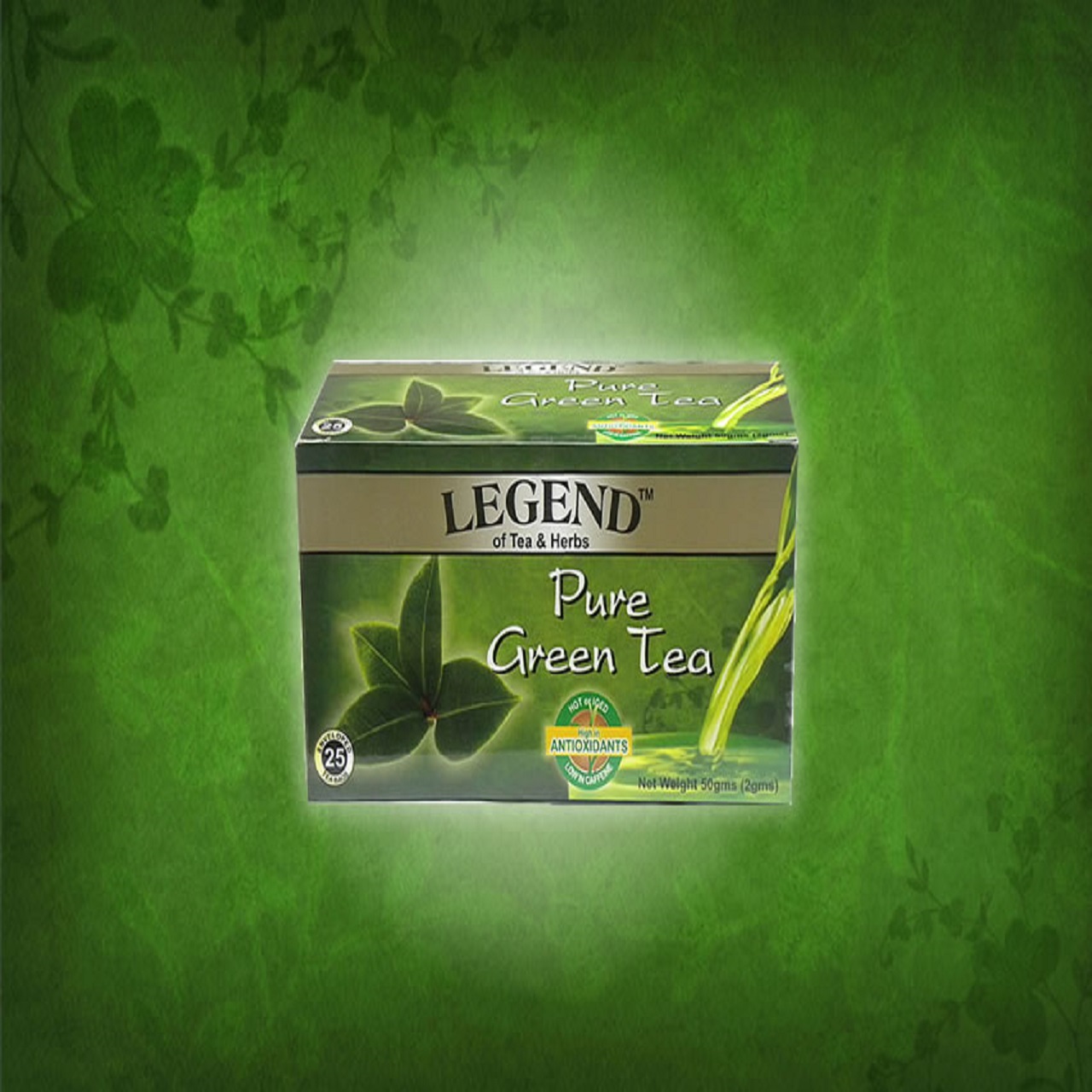 A carton of Legend Green Tea