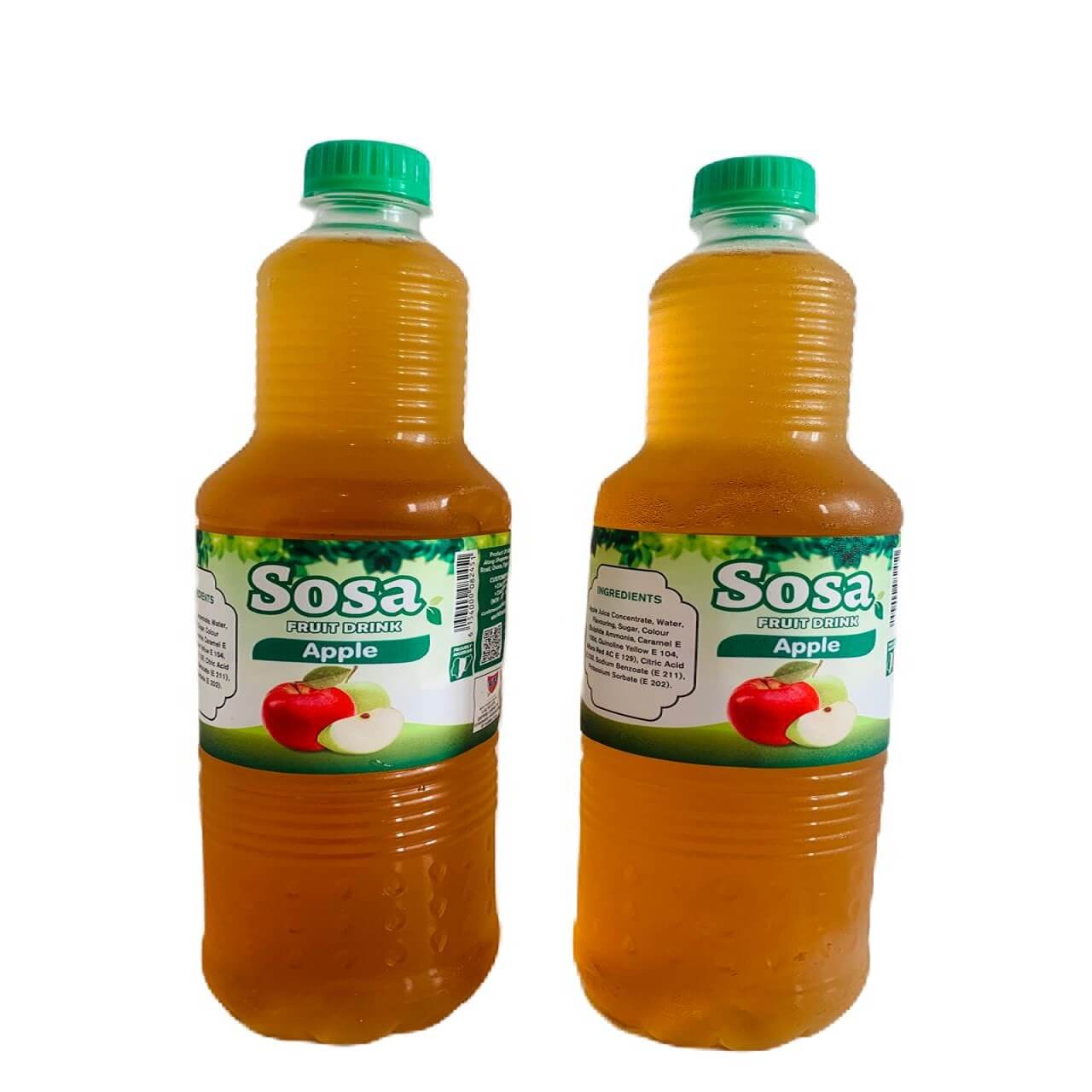 bottles of Sosa Fruit Drink